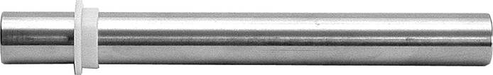 Tülle glatt aus Edelstahl, Ø 22,2 mm, 177,8 mm