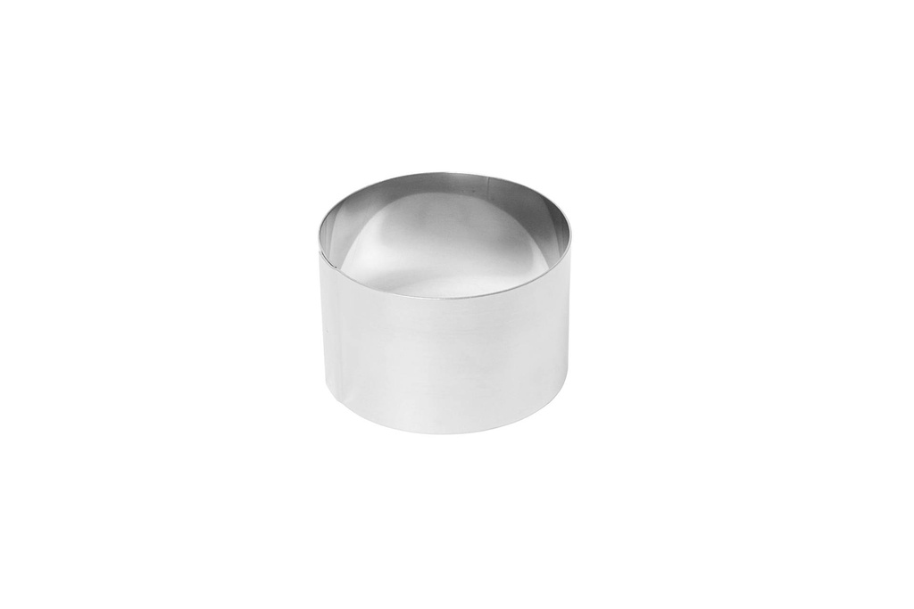 Dessertring "Mini" aus Edelstahl, Ø 70 mm, 45 mm hoch