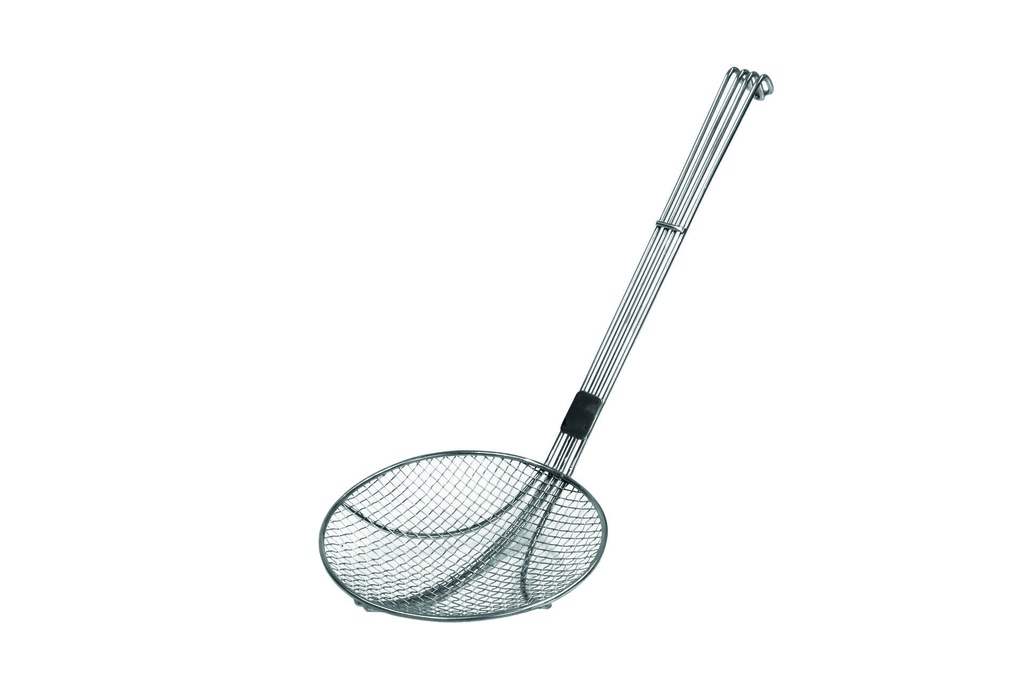 Frittierschaufel aus Edelstahl, 640 mm, Ø 220 mm