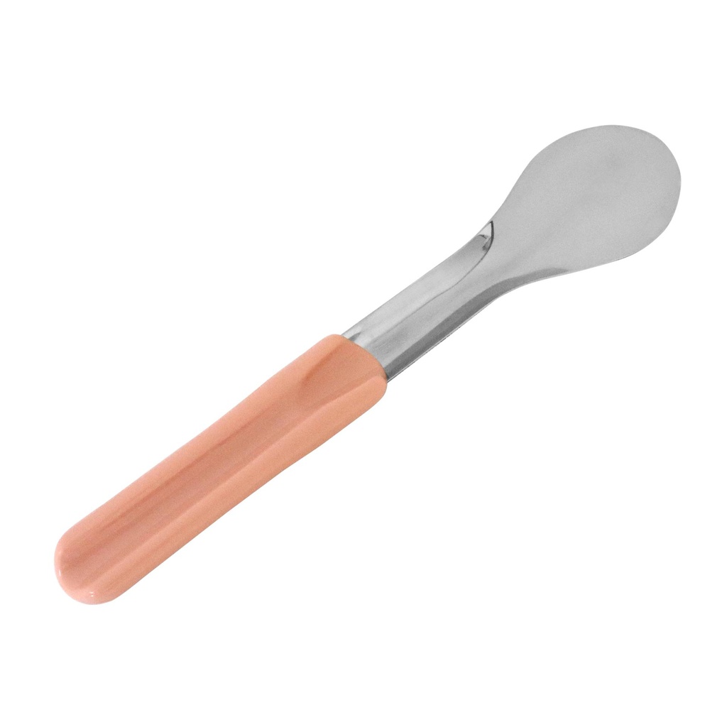 Eisspachtel aus Edelstahl, 300 mm, rosa
