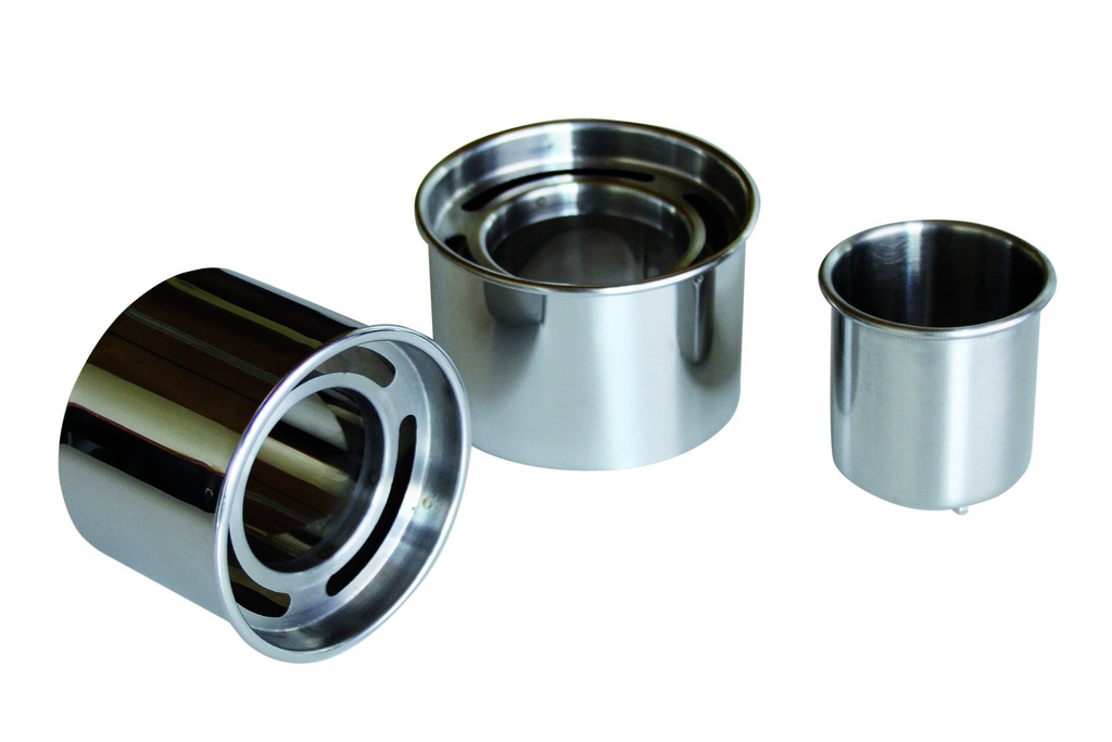 Pastetenhalter aus Edelstahl, Ø innen 45 mm