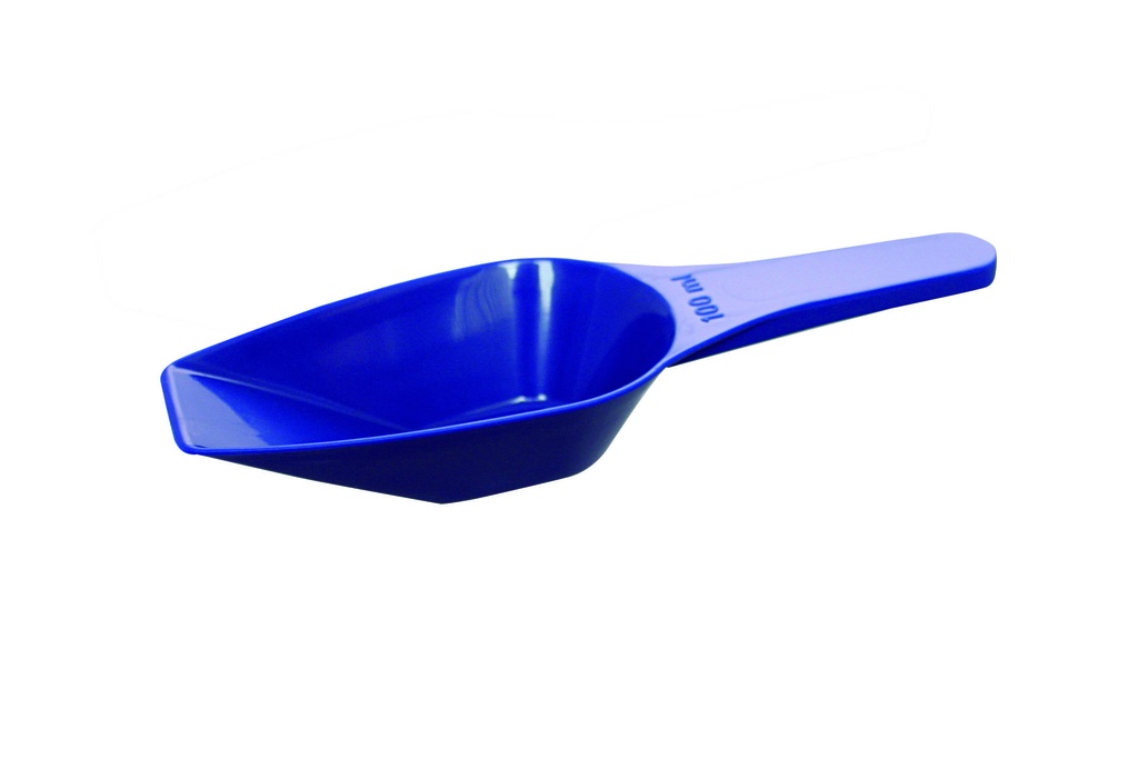 Meßschaufel aus PP, 200 mm, blau