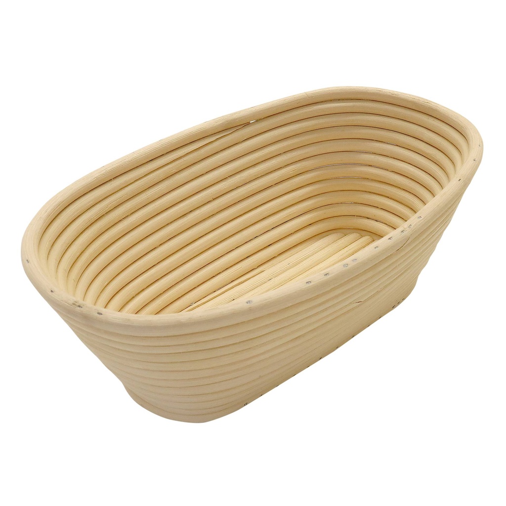 Brotform aus Peddigrohr, 240 x 130 mm