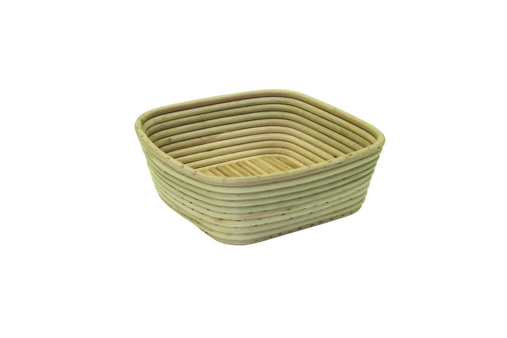 Brotform aus Peddigrohr, 220 x 220 mm