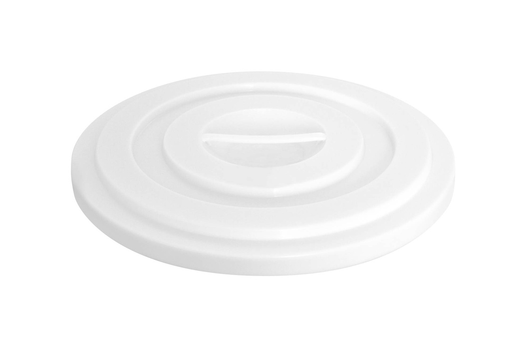 Deckel aus HDPE für Kübel, Ø 500 mm, weiß