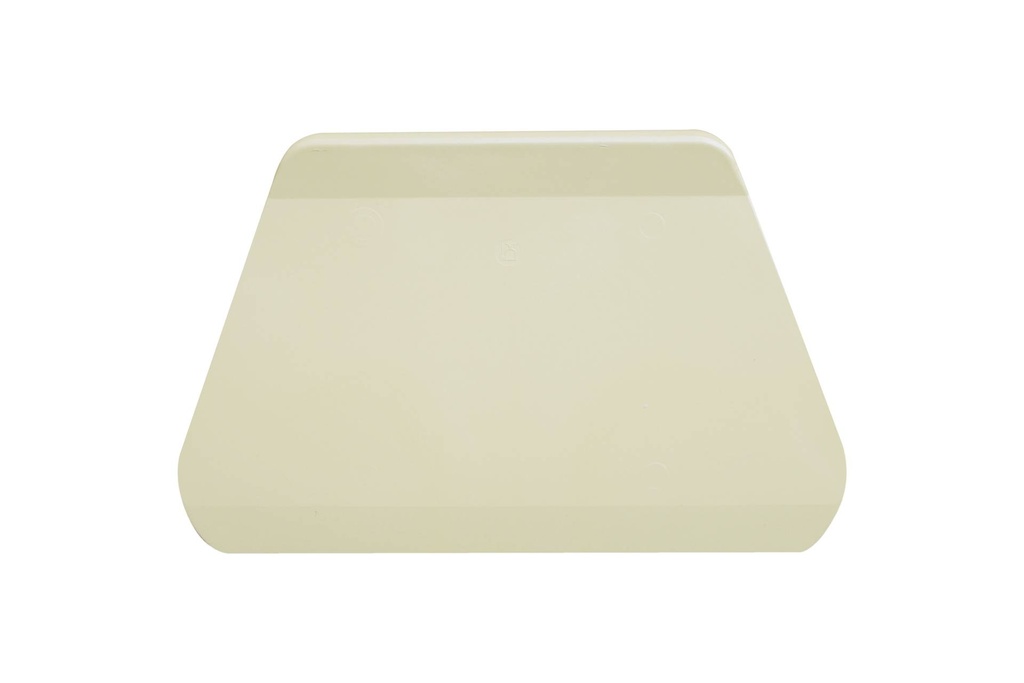 Teigabstecher aus ABS, 209 x 130 mm, elfenbein