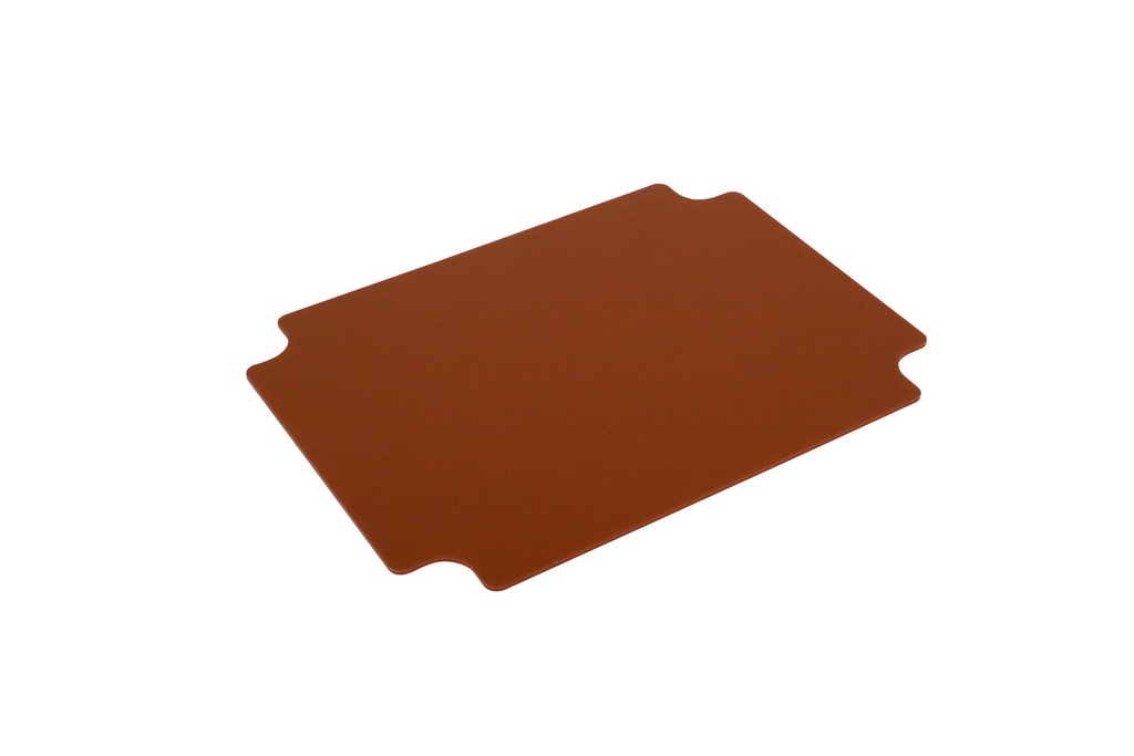Ersatz-Schneidebrett aus Hochdruck-Polyethylen, 400 x 300 mm, braun