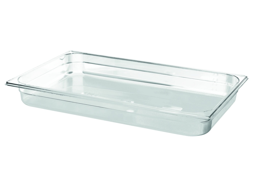 GN 1/1 Behälter aus Polycarbonat, 530 × 325 × 65 mm
