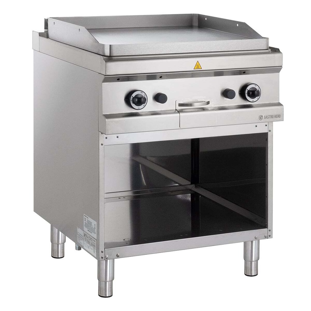 Gasgrillplatte Serie 700 - 70/70 - glatt