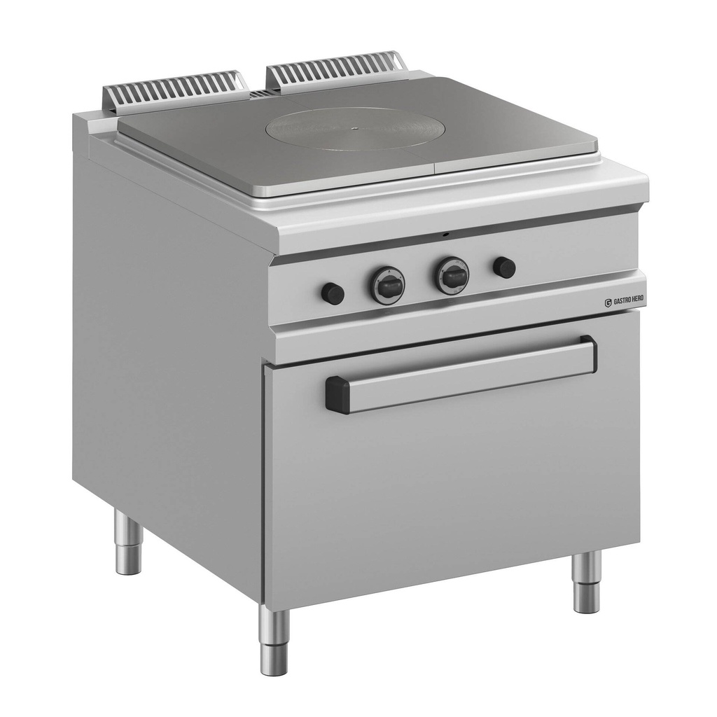 Gas-Glühplatte  Serie 900 - 80/90 mit Gasbackofen