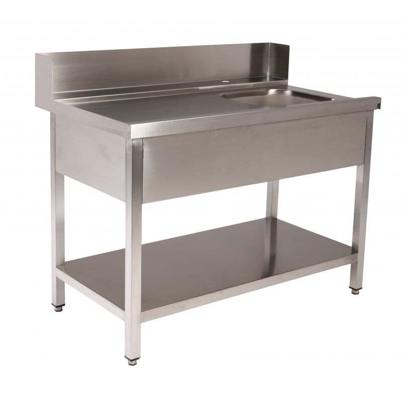 Zulauftisch PROFI 1800 x 700 Links für HSM ECO, PROFI & HYPRO