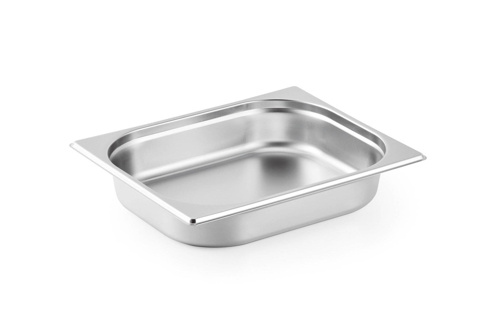6 x "BASIC" Gastronormbehälter 1/2 - 65 mm Tiefe