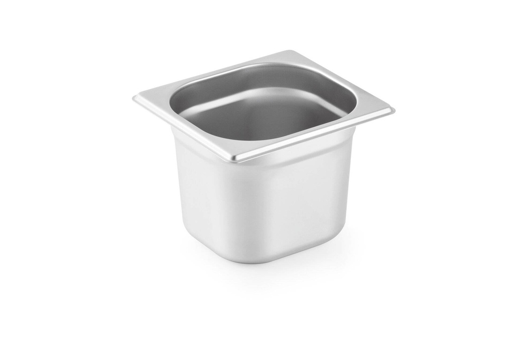 6 x "BASIC" Gastronormbehälter 1/6 - 150 mm Tiefe