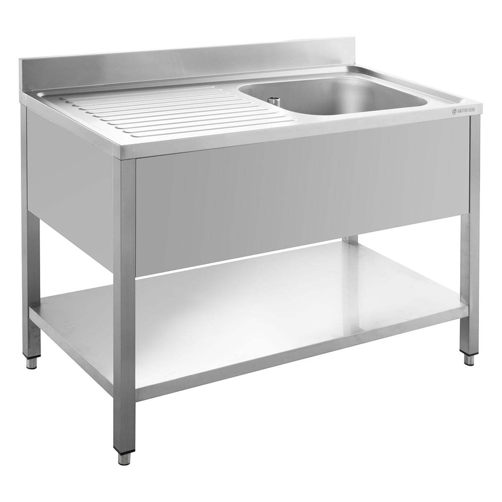 Spültisch ECO 15x7 mit 1 Becken rechts