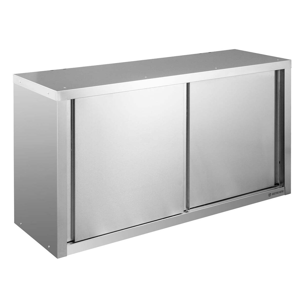 Wandhängeschrank mit Schiebetüren Basic 12, AISI 201