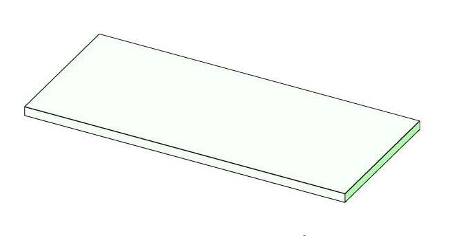 2 x Zwischenboden für Geschirrschrank ECO 12X6