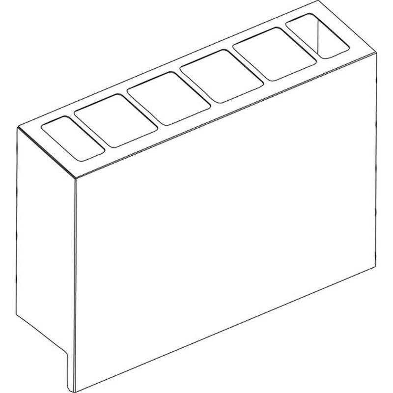 KBS Fritteusen Kaminverlängerung 400mm
