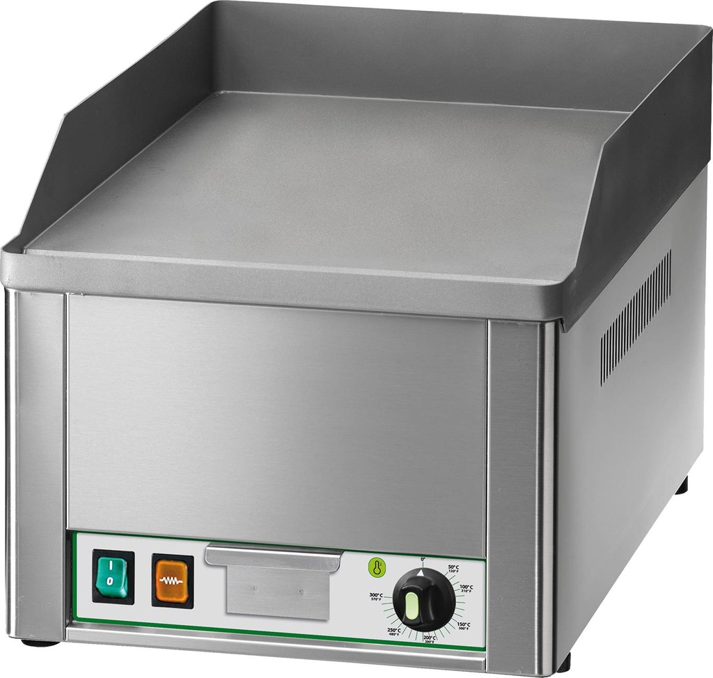 KBS Elektro-Grillplatte 1 Heizzone glatt 3kW