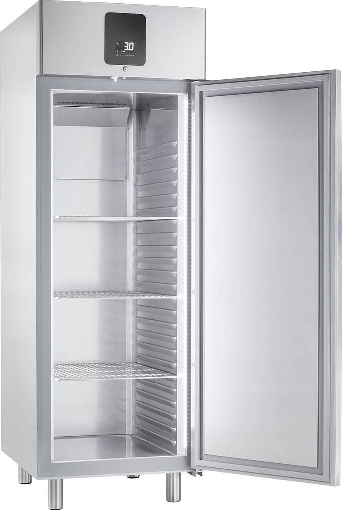 KBS Edelstahl-Gewerbekühlschrank KU 722 GN 2/1