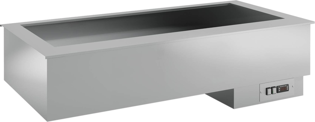 KBS Warmhaltewanne Dry Serie Elegance E-DRY GN 5/1 Einbauwanne