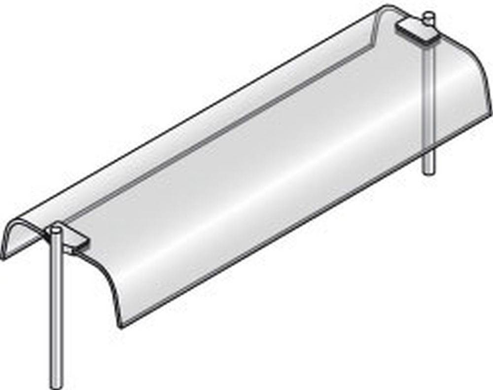 KBS HUS 2 - 2-40 Hustenschutz für Einbauwanne und Einbauplatte