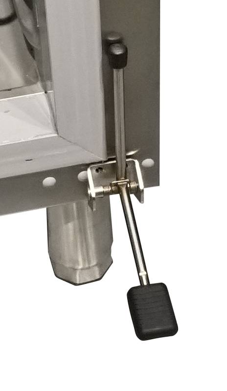 KBS Fußpedal für KU/TKU 753 rechtsanschlag