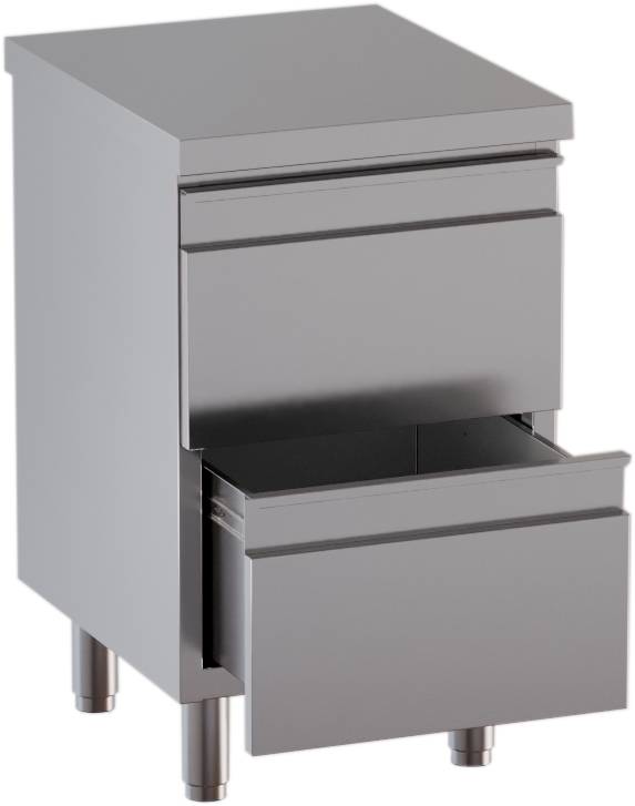 KBS Schubladenschrank 2 Schubladen BxT 50x70cm