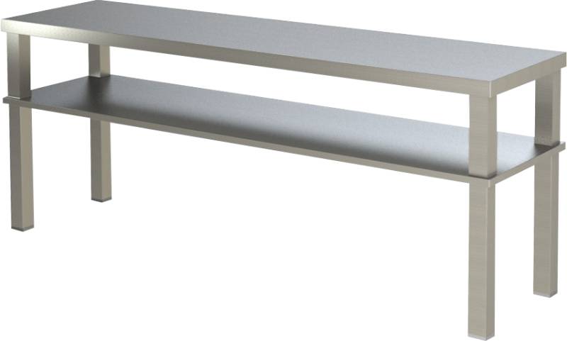 KBS Aufsatzbord 2 Etagen Breite 100cm