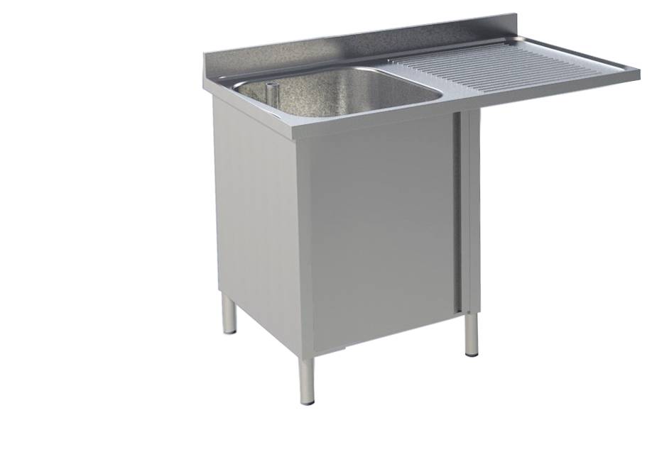 KBS Spülcenter 1 Becken links Breite 120cm mit Unterschrank