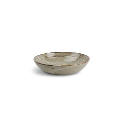 Tiefer Teller Ceres, ø 22 cm, H 6 cm, grau