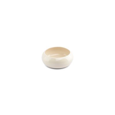 Schale Vanille Curvo aus Porzellan, ø 15 cm, H 6,5 cm