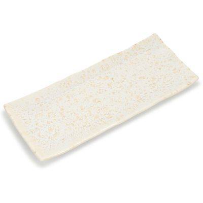 Servierplatte Sand Umi, 36 × 15 × 2 cm, bernstein