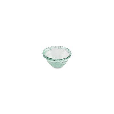 Schüssel Ecovitra aus Glas, ø 15 cm, H 7,5 cm, grün
