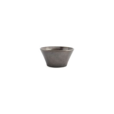 Schale konisch Linie aus Porzellan, ø 13 cm, H 6,5 cm