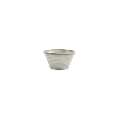 Schüssel konisch Line aus Porzellan, ø 13 cm, H 6,5 cm, grün
