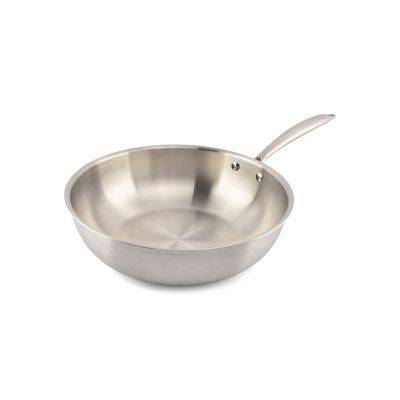 Wokpfanne Chef aus Edelstahl & Aluminium