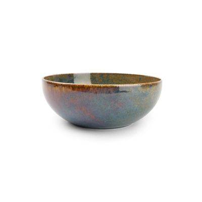 Schale Cirro aus Porzellan, ø 18 cm, H 7 cm, grün