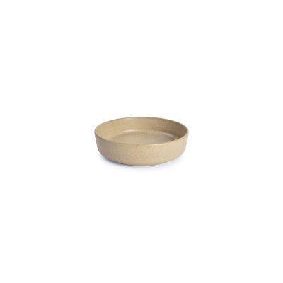 Tiefer Teller Pila aus Porzellan, Ø 16 cm, H 4 cm, beige