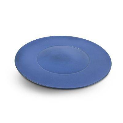 Teller Classico aus Porzellan, 30,5 cm, blau