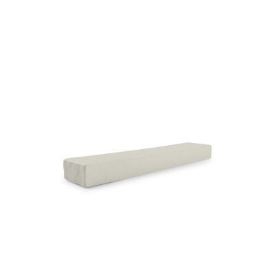 Servierteller Roche aus Porzellan, 30,5 × 6 × 3 cm, weiß