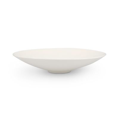 Schüssel Contour aus Porzellan, ø 27 cm, H 5,5 cm, weiß