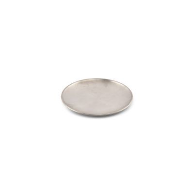 Teller Serve aus Edelstahl, 17 cm, antiksilber