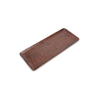 Servierbrett Kastanie Omni aus Holz, 40 x 16,5 cm
