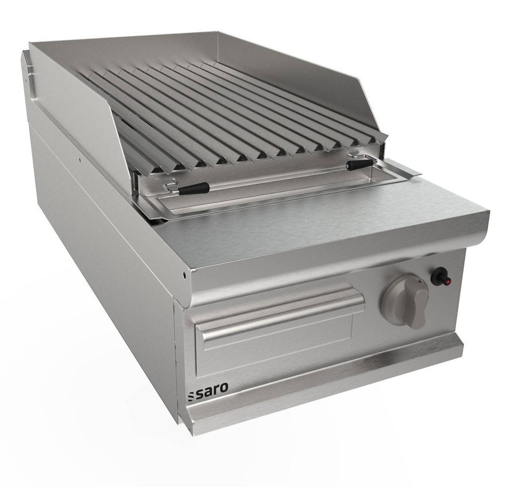 SARO Lavasteingrill 400 mm, Tischmodell LQ/BS1BB
