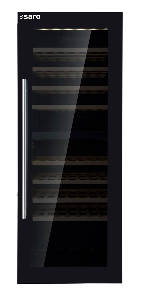 SARO Weinlagerschrank, 154 Flaschen, 2 Zonen, WK 162 D