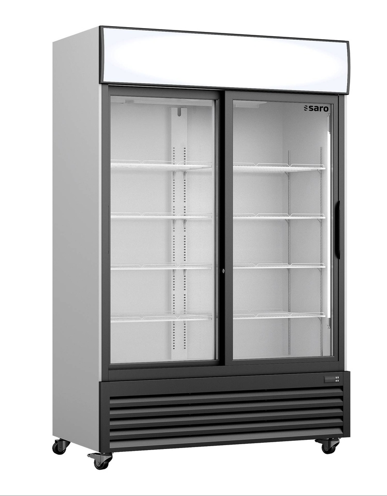 SARO Kühlschrank, Glasschiebet.+Werbetafel, GTK 700 SD