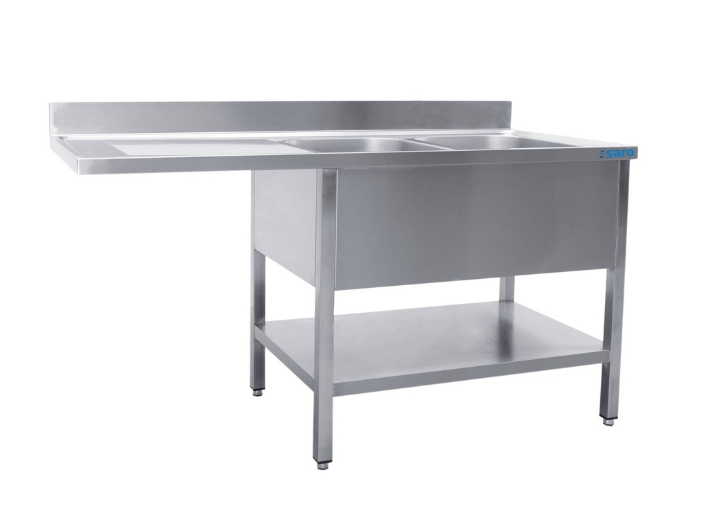 SARO Spülcenter 2 Becken, rechts - B 1800 x T 700 mm