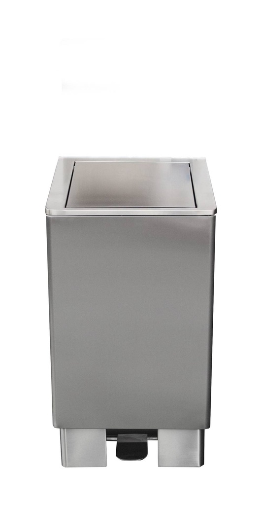 SARO Edelstahlmülleimer 60 Liter, Modell APOLLO