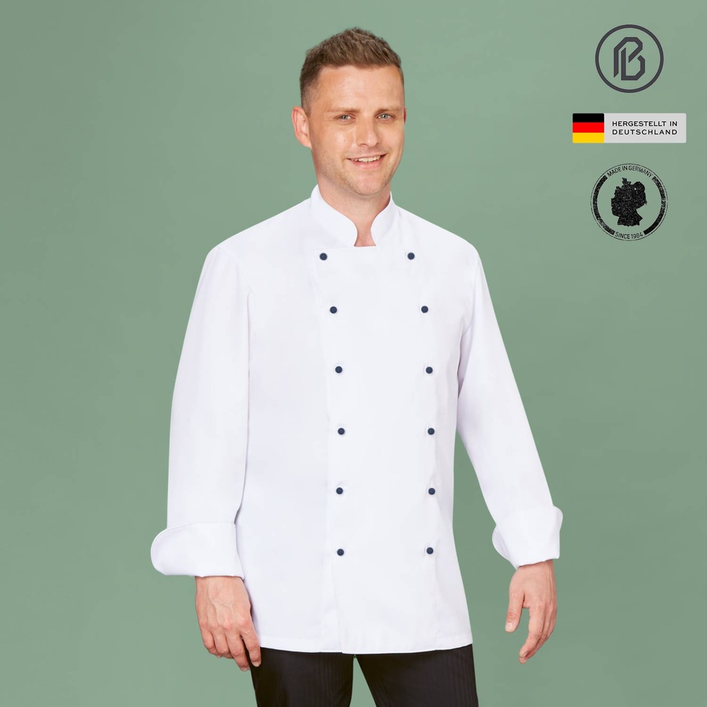 Chef-Classic Kochjacke, weiß