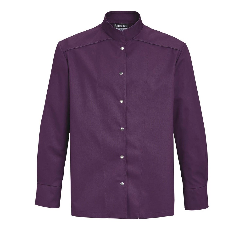 Damenkochjacke Facette-Henriette, blackberry